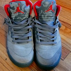 P51 Camo Jordan Retro 5